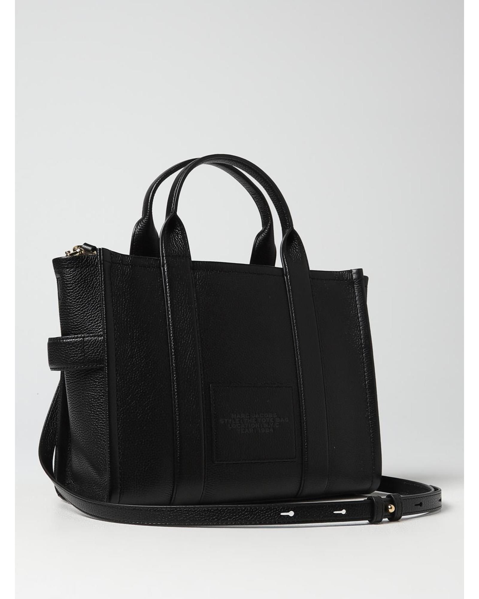 Marc Jacobs Marc Jacobs Women's The Tote Bag Leather Tote Wo - Black - 2