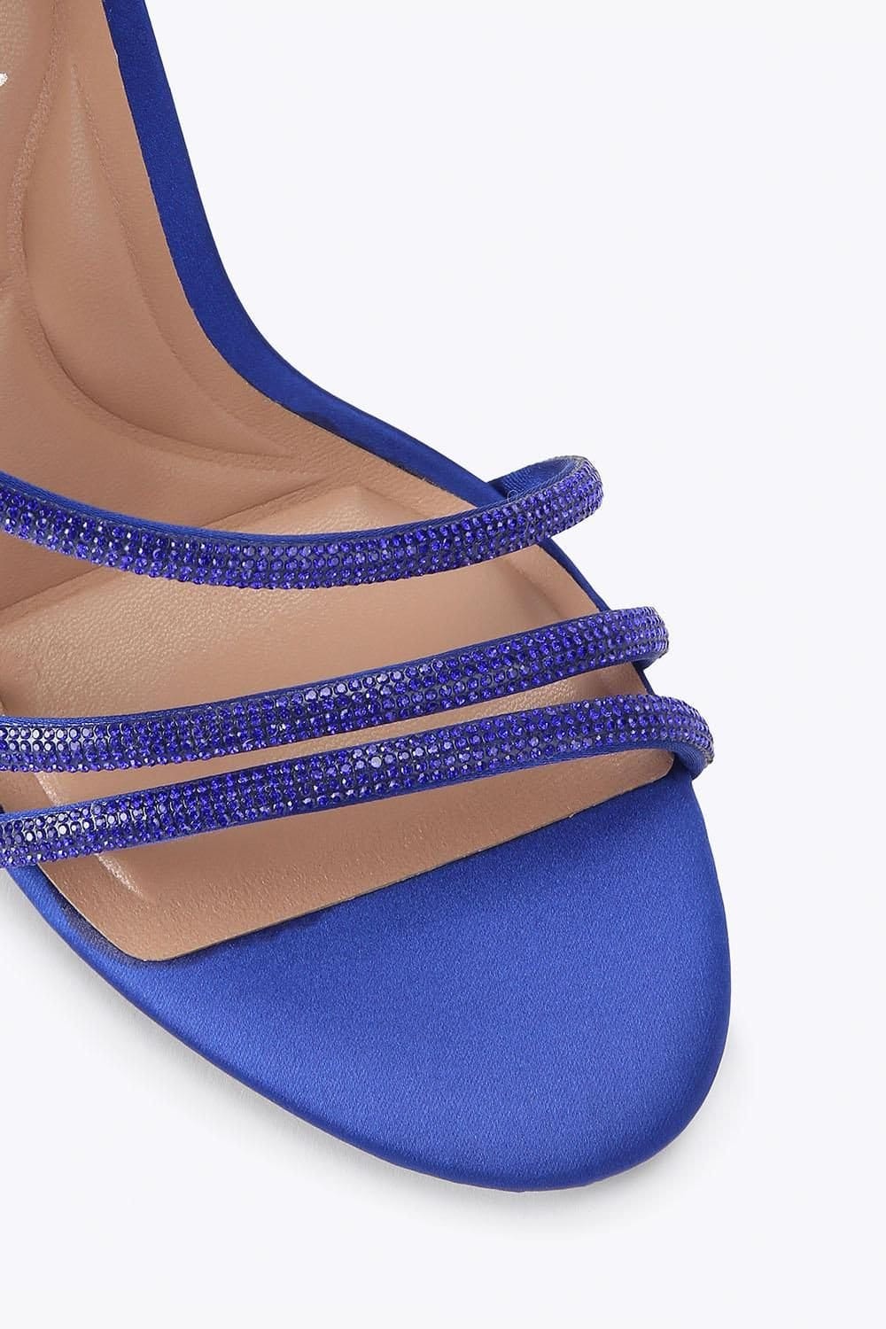 Carvela Carvela Women's 'Spiral 105' Fabric Heels in Blue - 4