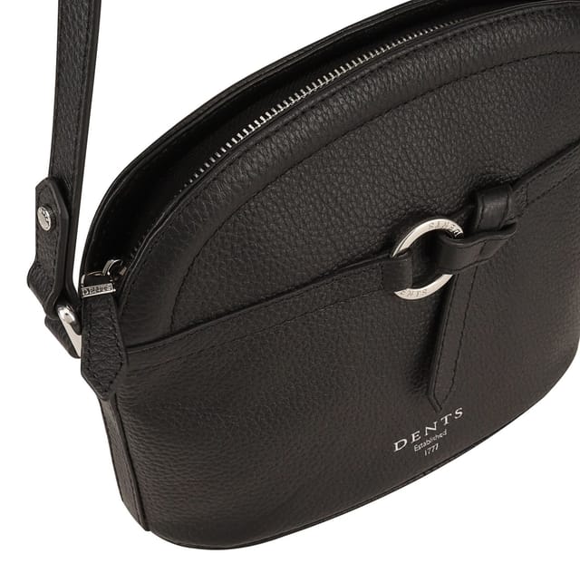Dents Dents Women's Sloane Leather Cross Body Bag in Black - 3