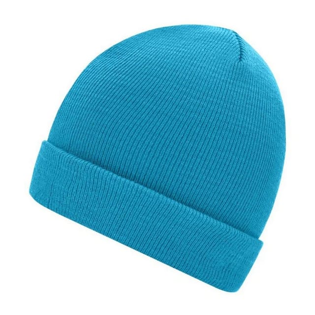 Myrtle Beach Myrtle Beach Men's Knitted Beanie in Aqua - 2