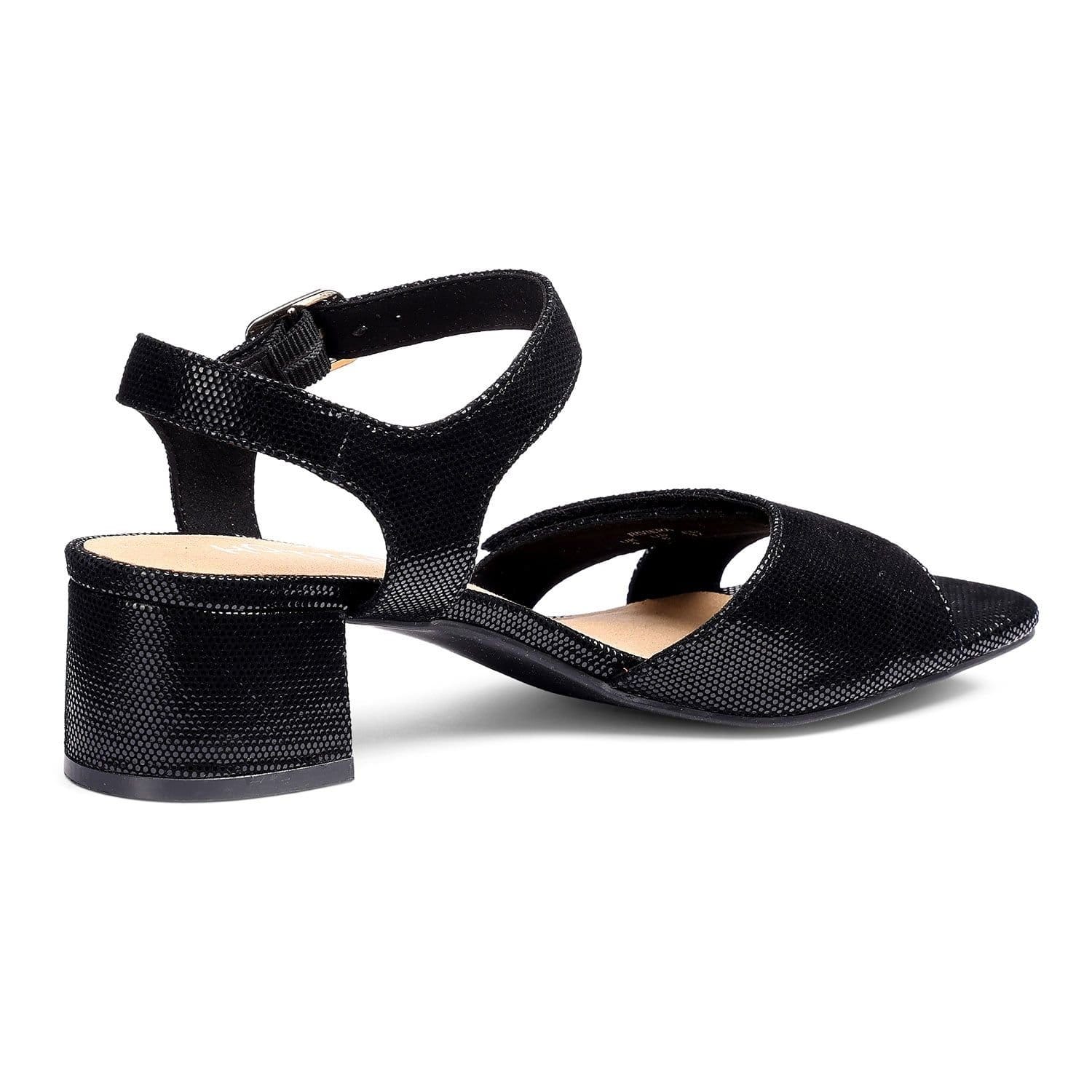 Hotter Hotter Women's 'Riviera' Block Heel Sandals in Black - 4