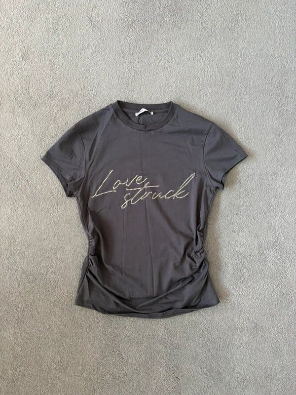 Bershka Bershka ruched t-shirt