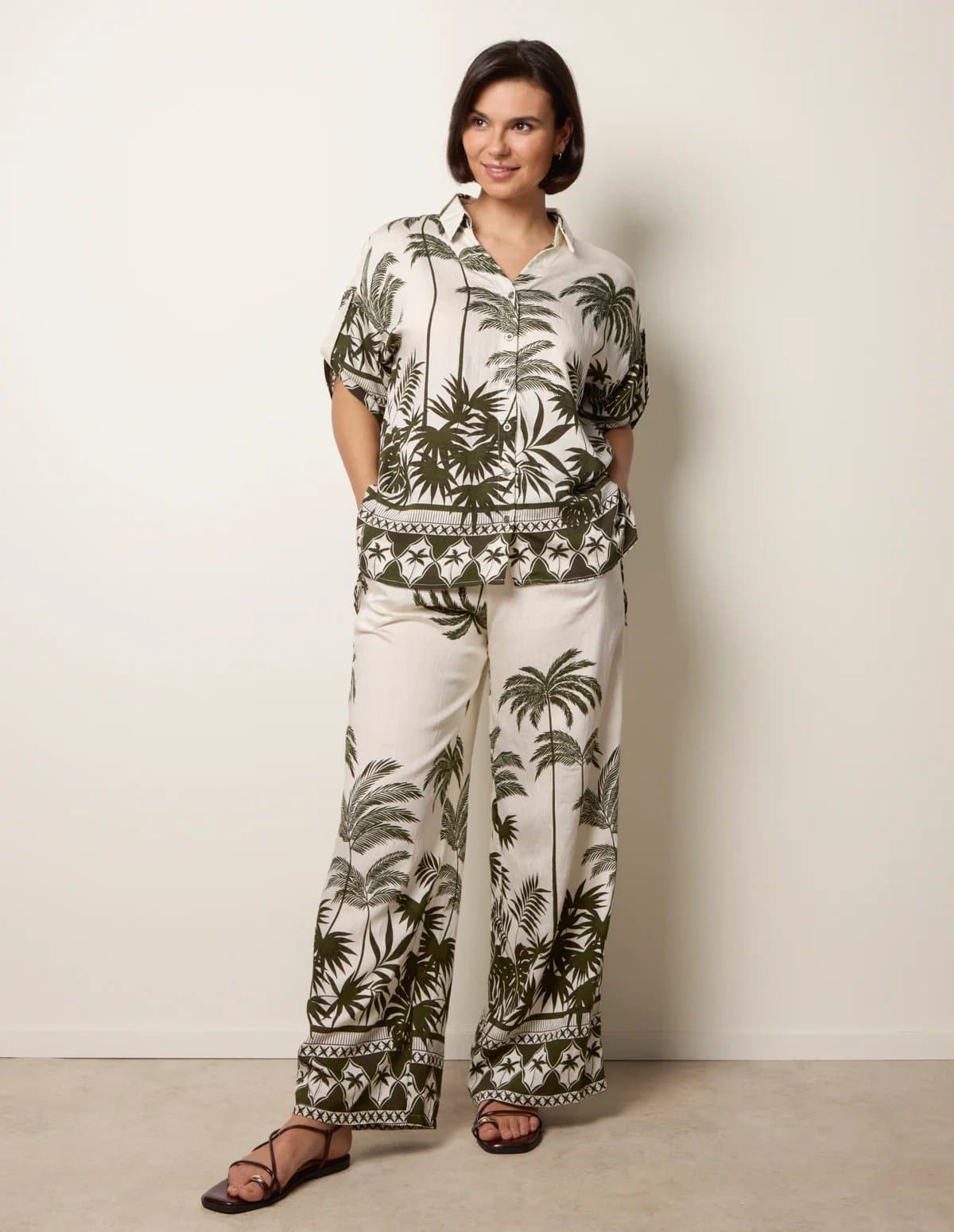 Blue Vanilla Palm Tree Set