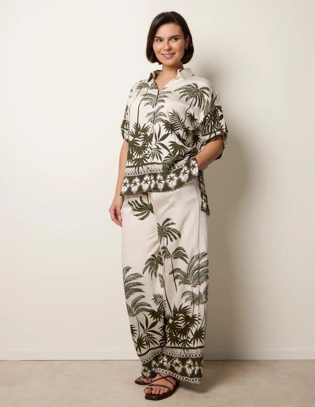 Blue Vanilla Palm Tree Set - 2