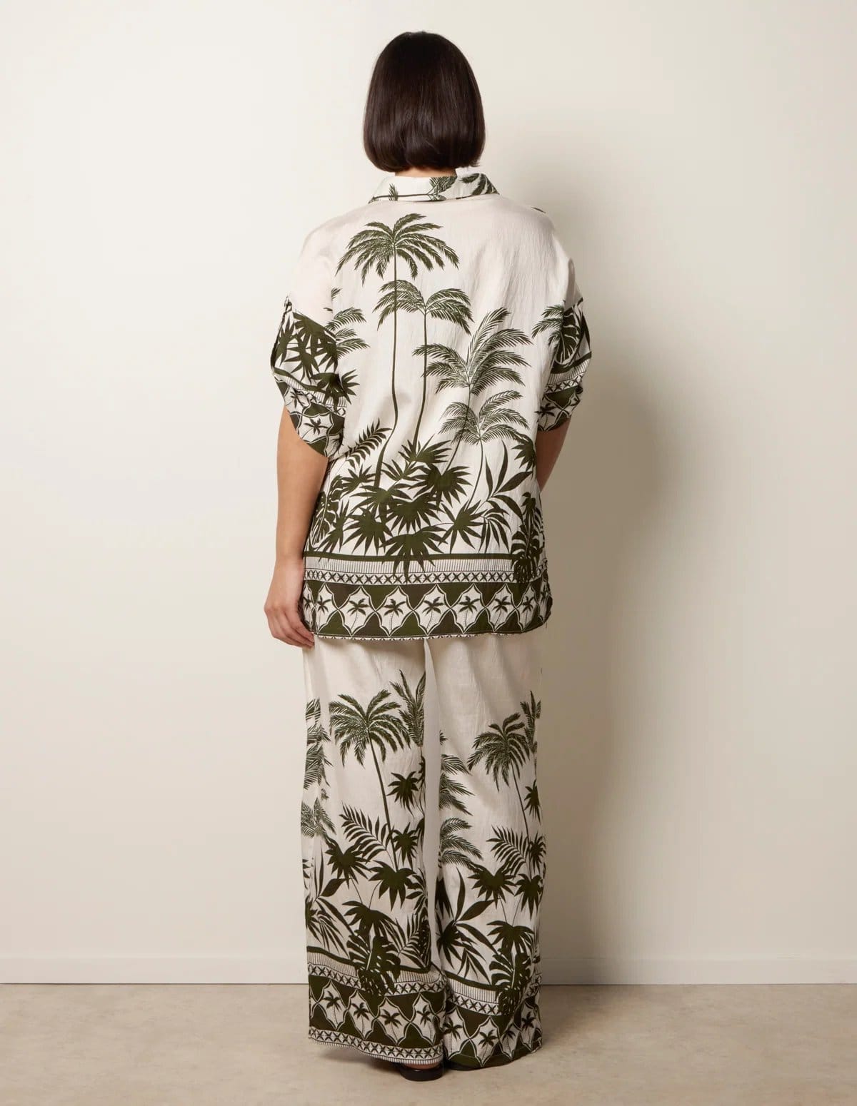 Blue Vanilla Palm Tree Set - 4