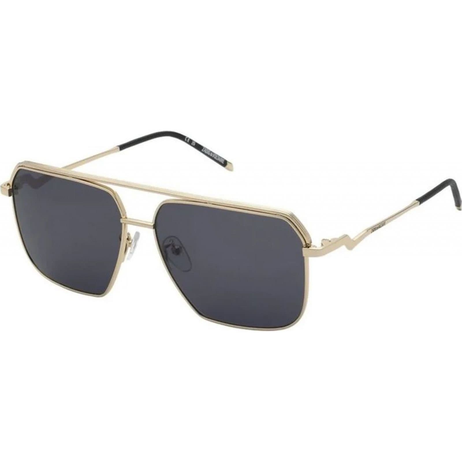 Zadig & Voltaire Zadig & Voltaire Men's SZV413-580300 Square/Rectangle Sunglasses in Gold