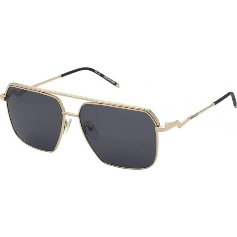 Zadig & Voltaire Zadig & Voltaire Men's SZV413-580300 Square/Rectangle Sunglasses in Gold - 1