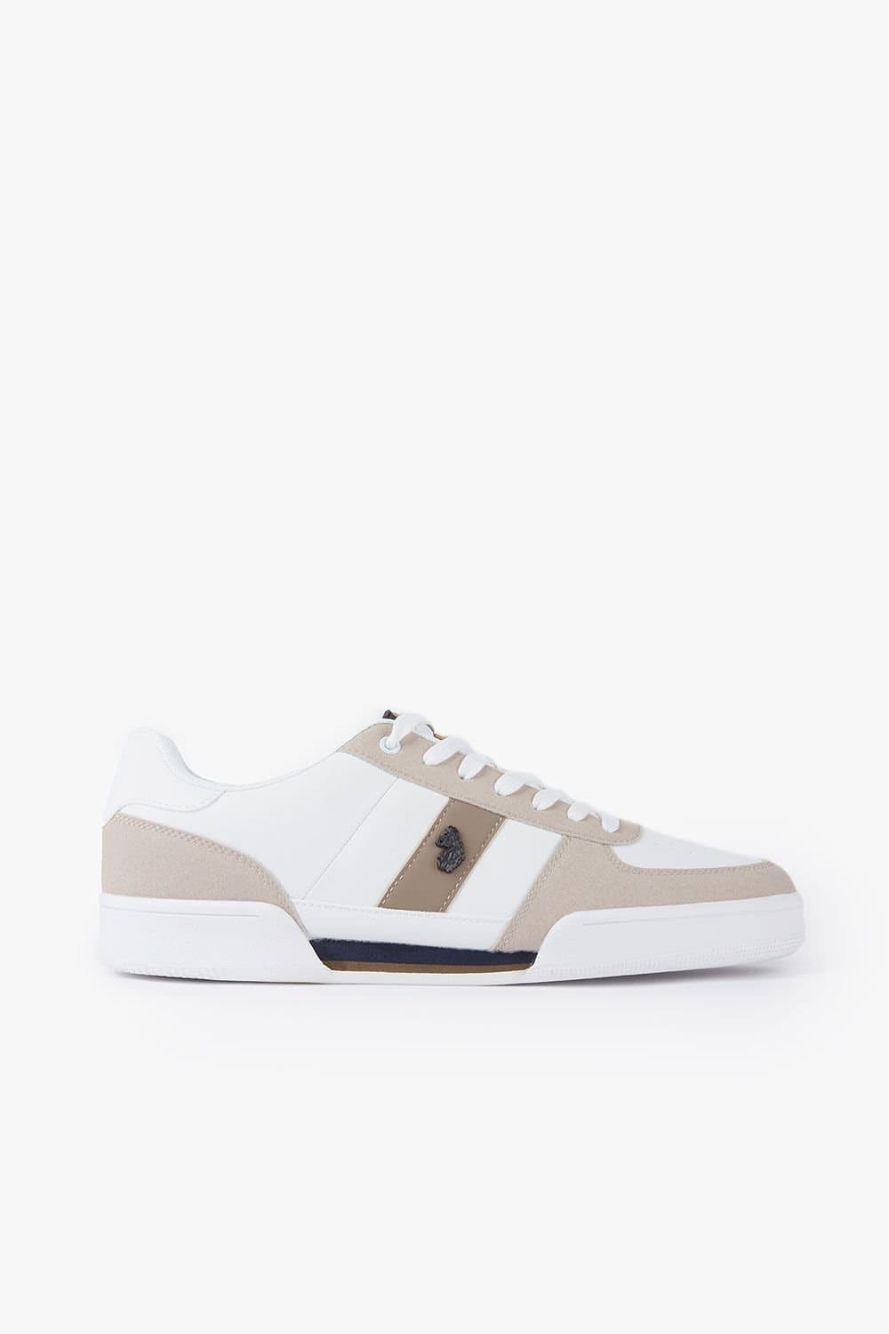 Luke 1977 Luke 1977 Men's Slam Low Trainer in White