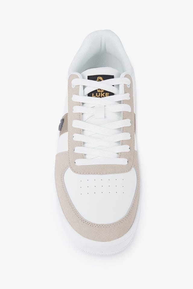 Luke 1977 Luke 1977 Men's Slam Low Trainer in White - 2