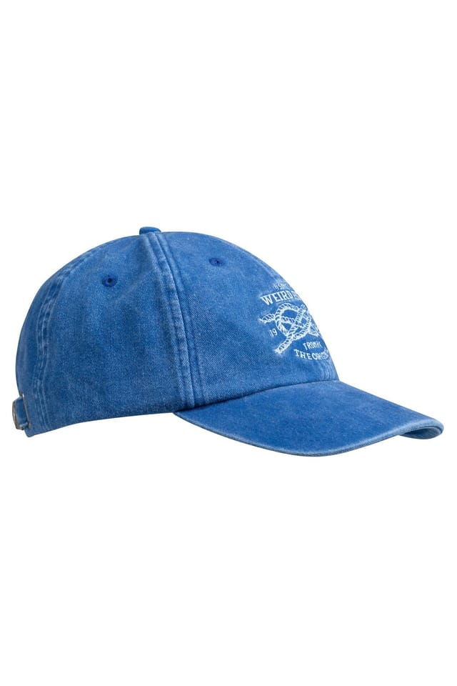 Weird Fish Weird Fish Men's Nautical Knot Twill Cap in Blue - 2