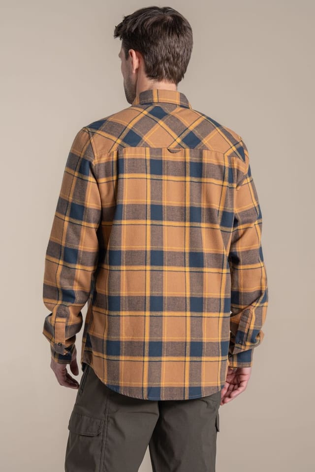Craghoppers Craghoppers Men's Gable Long Sleeved Check Shirt in Grey - 2