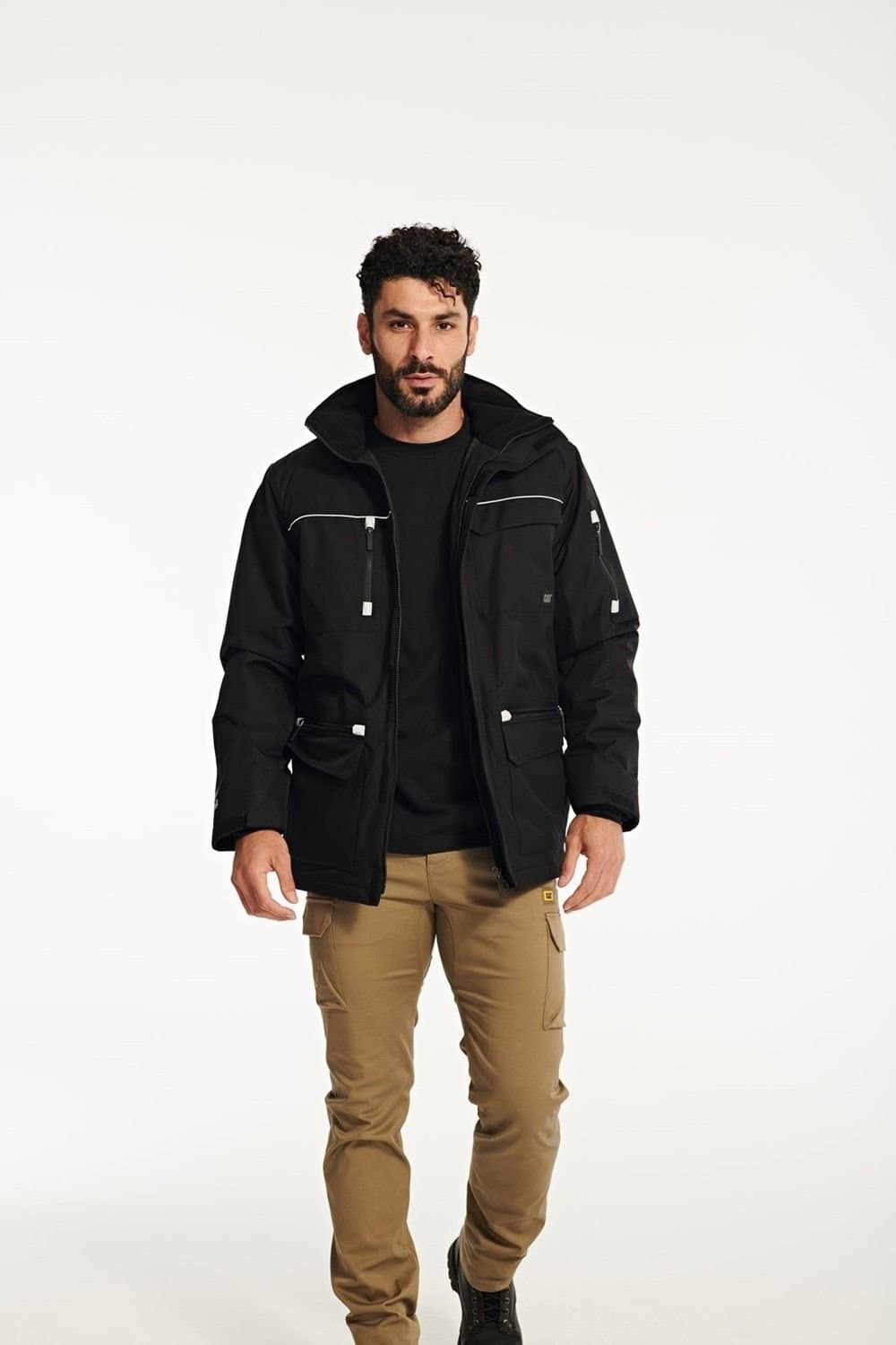 Caterpillar Caterpillar Men's Insulated Work Parker in Black
