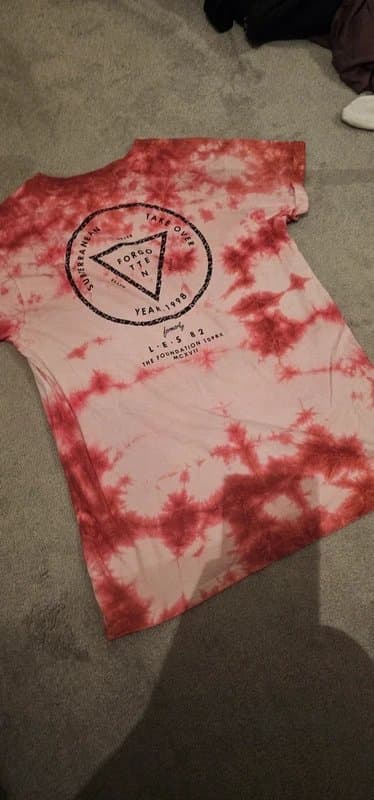 Topman Acid wash t-shirt