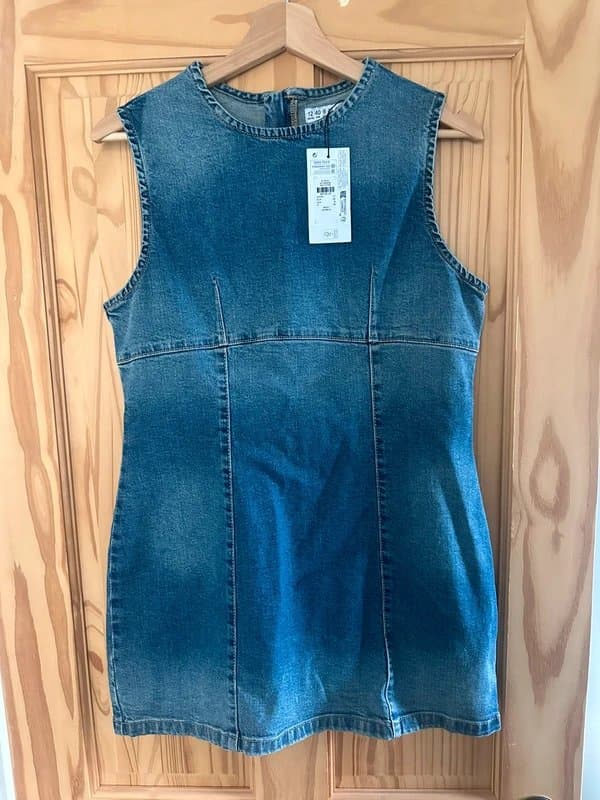 Primark Primarily Womens Sleeveless Denim Dress - Size 12