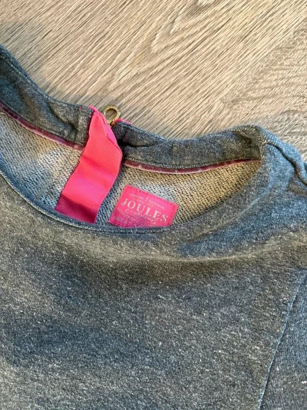 Joules Joules grey jumper dress size 10