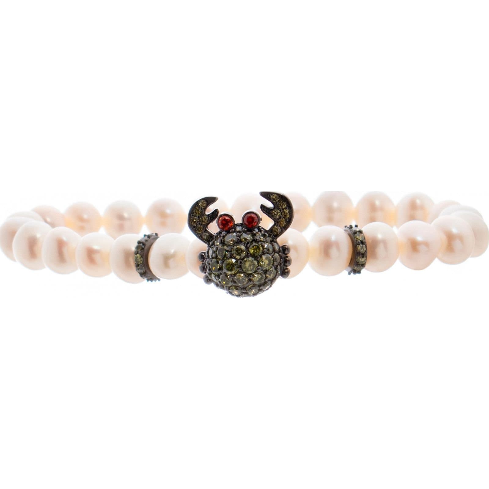 Lancaster Lancaster Women's JLA-BR-CRAB-3-WH Bracelet in Pink
