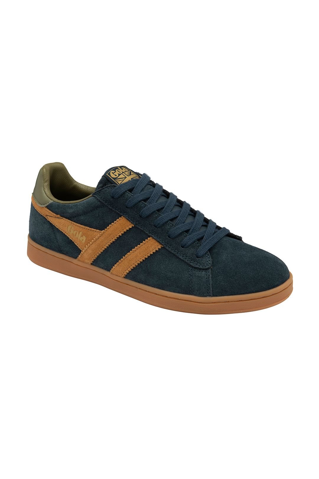 Gola Gola Men's 'Equipe Suede II' Suede Lace-Up Trainers in Navy - 2