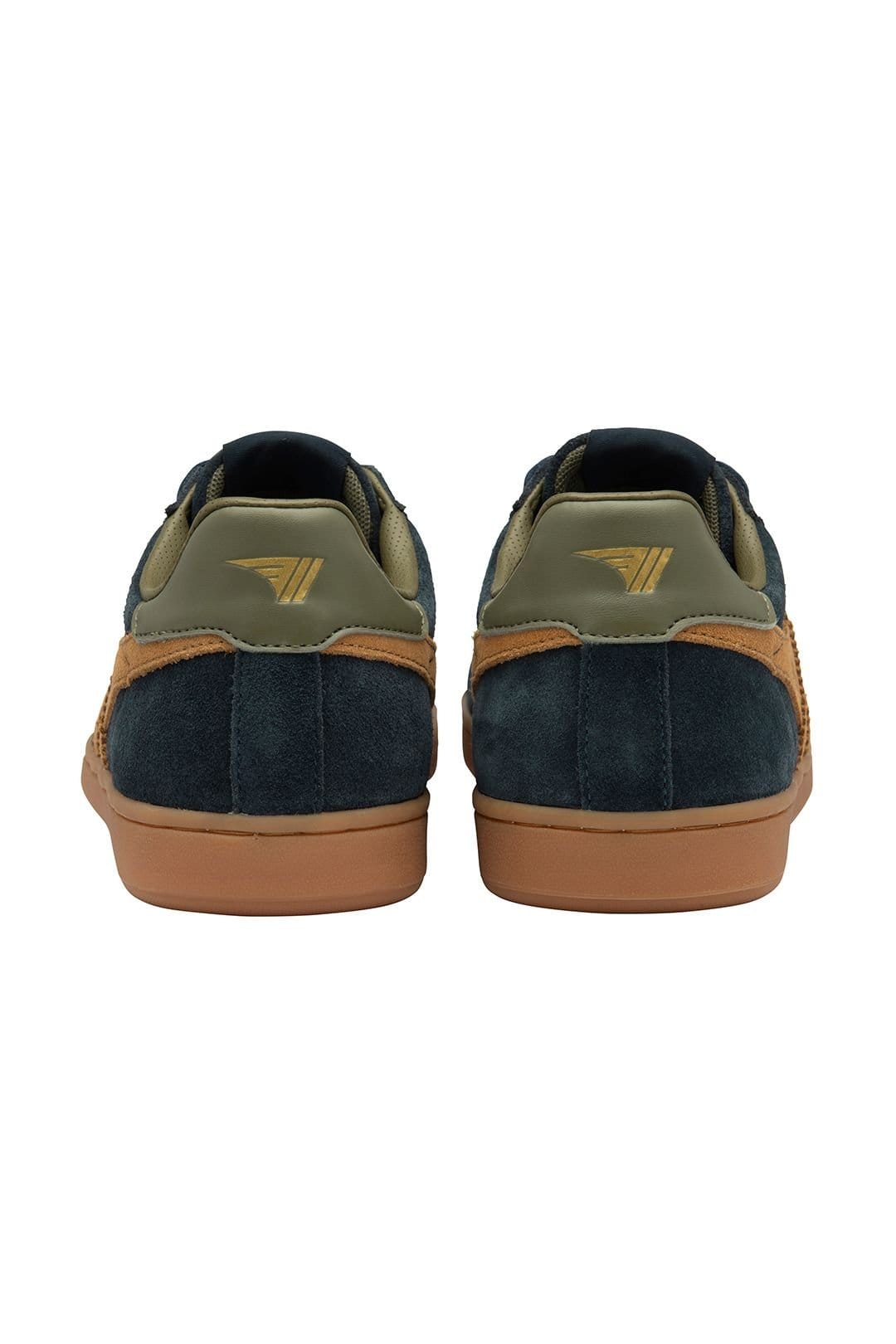 Gola Gola Men's 'Equipe Suede II' Suede Lace-Up Trainers in Navy - 4