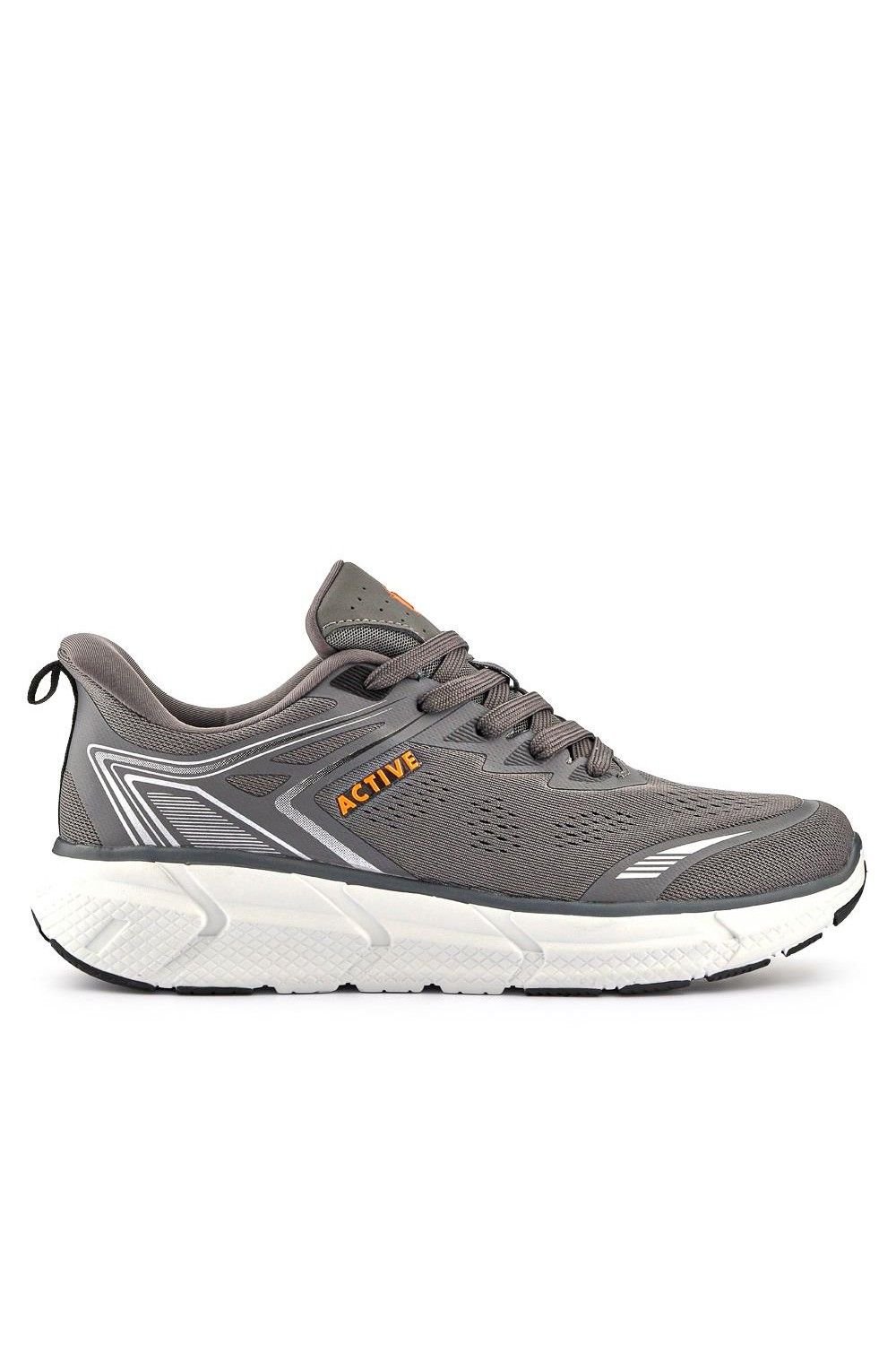 Pavers Pavers Men's Just Step In Wide Fit Memory Foam Trainers in Grey - 2