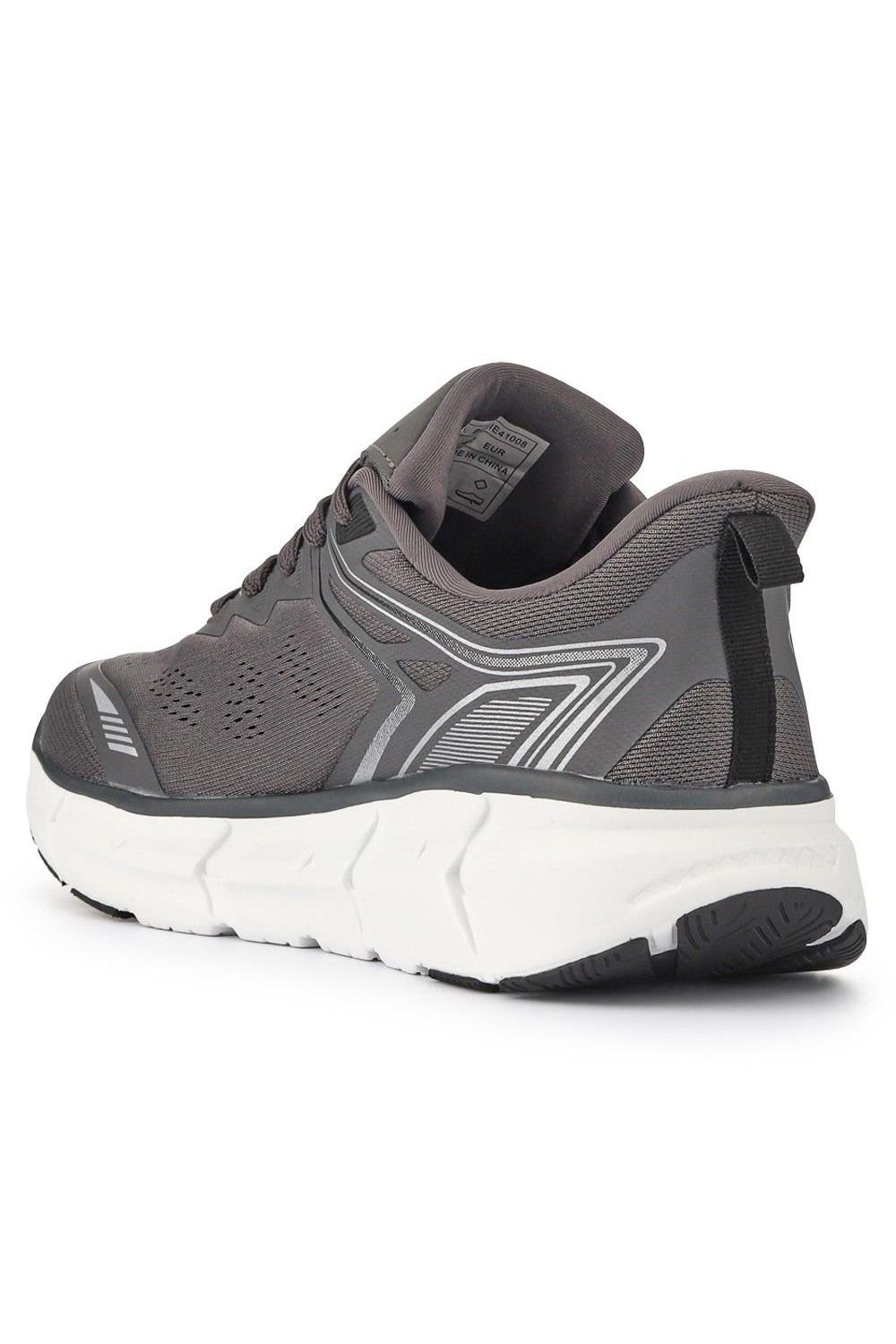 Pavers Pavers Men's Just Step In Wide Fit Memory Foam Trainers in Grey - 3