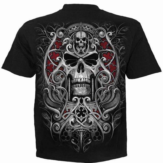 Spiral Direct Spiral Direct Men's Reaper´s Door T-Shirt in Black - 3