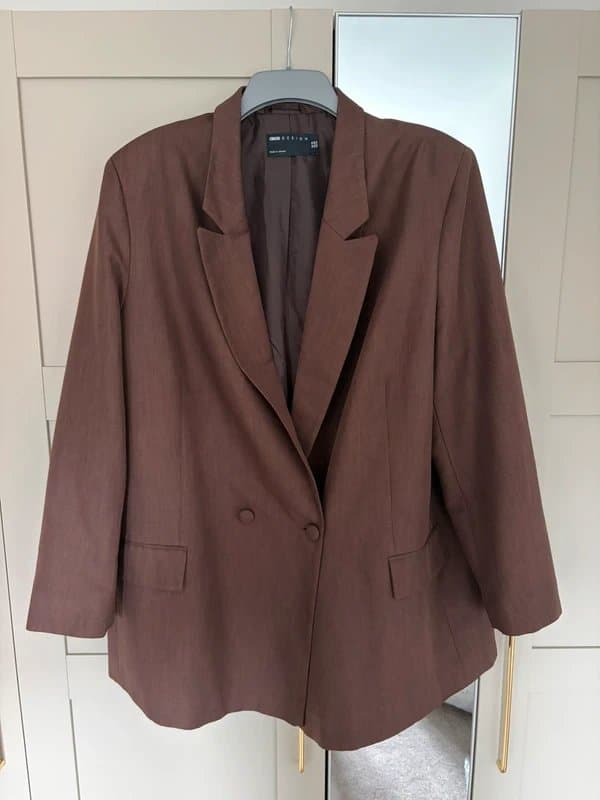 ASOS Women’s ASOS Chocolate Brown Blazer - UK 18