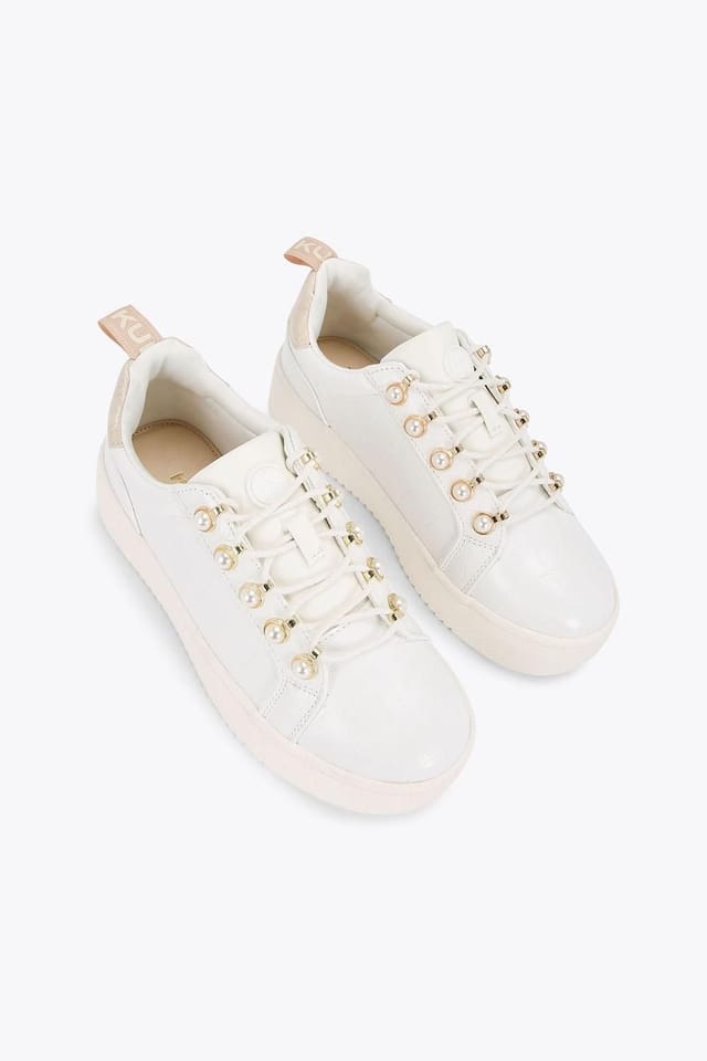 KG Kurt Geiger KG Kurt Geiger Women's 'Lighter Pearl2' Trainers in White - 2