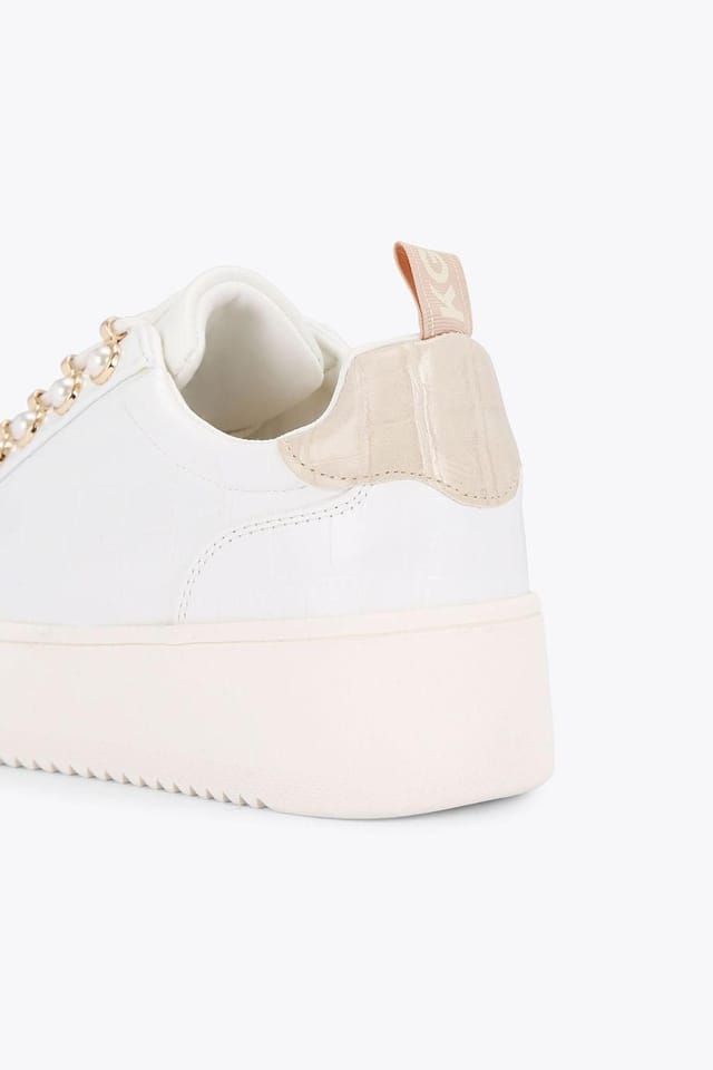 KG Kurt Geiger KG Kurt Geiger Women's 'Lighter Pearl2' Trainers in White - 3