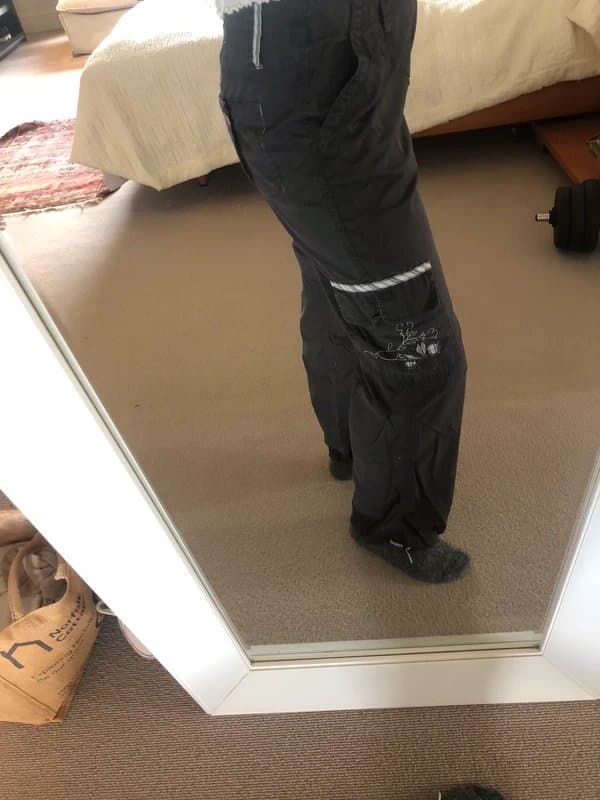 Cargo Grey cargo trousers