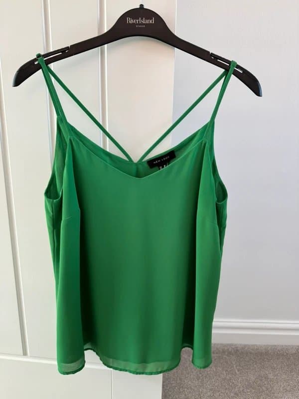 New Look New look green strappy top