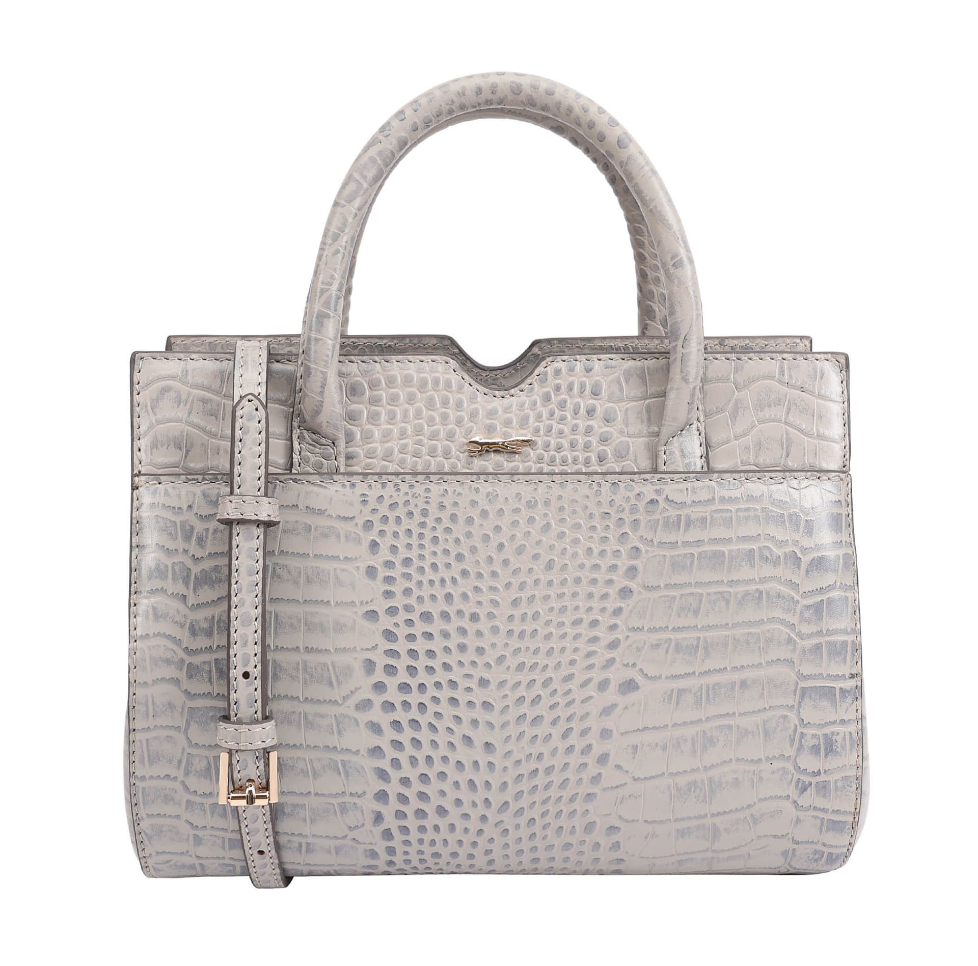 Paul Costelloe Paul Costelloe Women's Hunza Leather Shoulder Bag in Stone