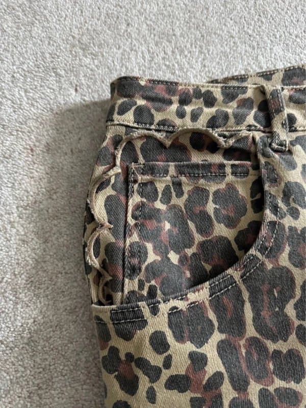 Never Fully Dressed Never Fully Dressed Leopard print jeans
