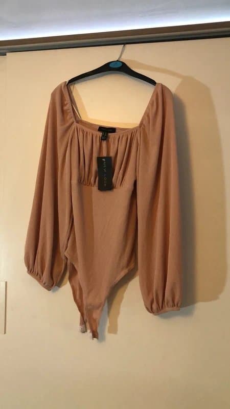 New Look long sleeve body suit womens