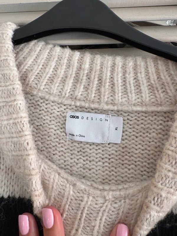 ASOS Design Striped jumper