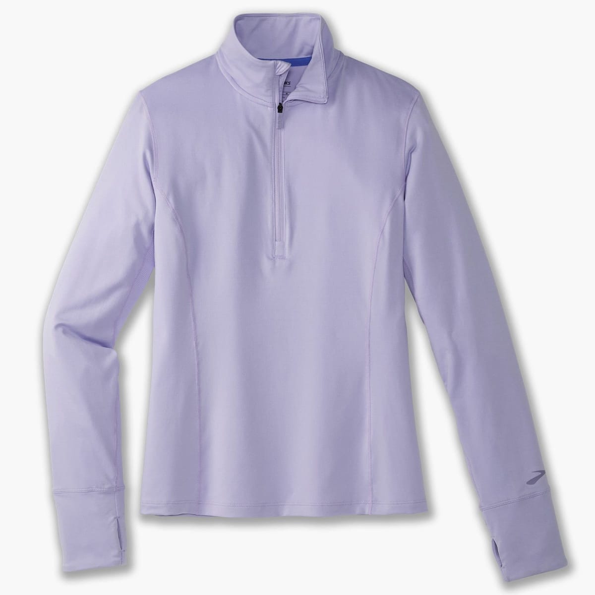 Brooks Brooks Women's Dash 1/2 Zip Lilac Running Top - 1