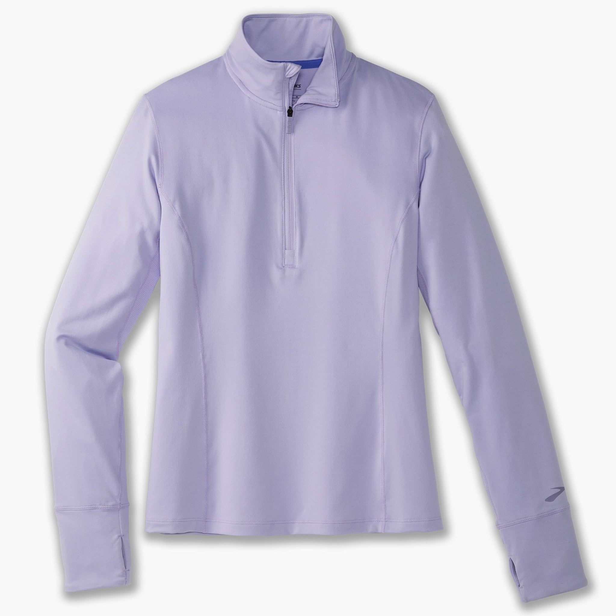 Brooks Brooks Women's Dash 1/2 Zip Lilac Running Top - 3