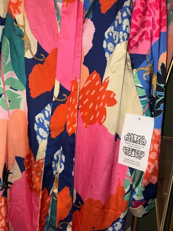 Never Fully Dressed NFD Silky Paradise Mini Shirt Dress Size M fits 12-14 NEW