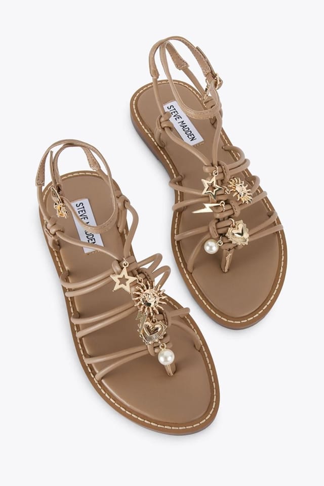 Steve Madden STEVE MADDEN Women's 'La Charmer Tan' Sandals in Tan - 2