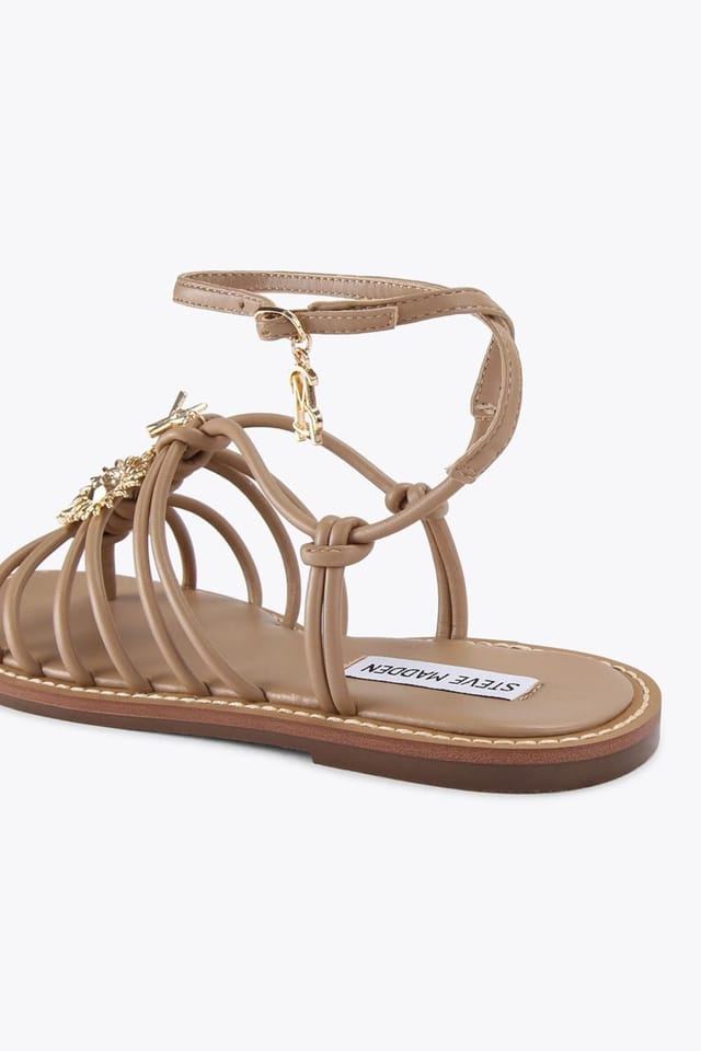 Steve Madden STEVE MADDEN Women's 'La Charmer Tan' Sandals in Tan - 3