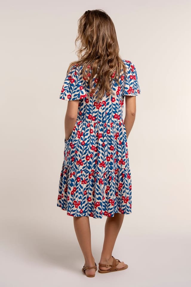 Brakeburn Brakeburn Women's CALLIOPE DRESS in Blue - 2