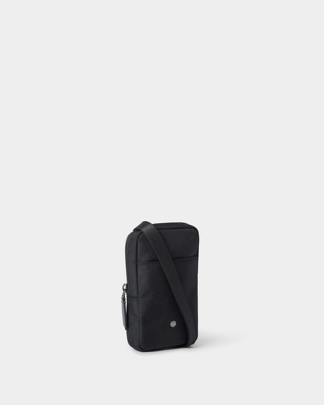 OSPREY LONDON OSPREY LONDON Men's The Ballistic Nylon Phone Bag in Black - 2