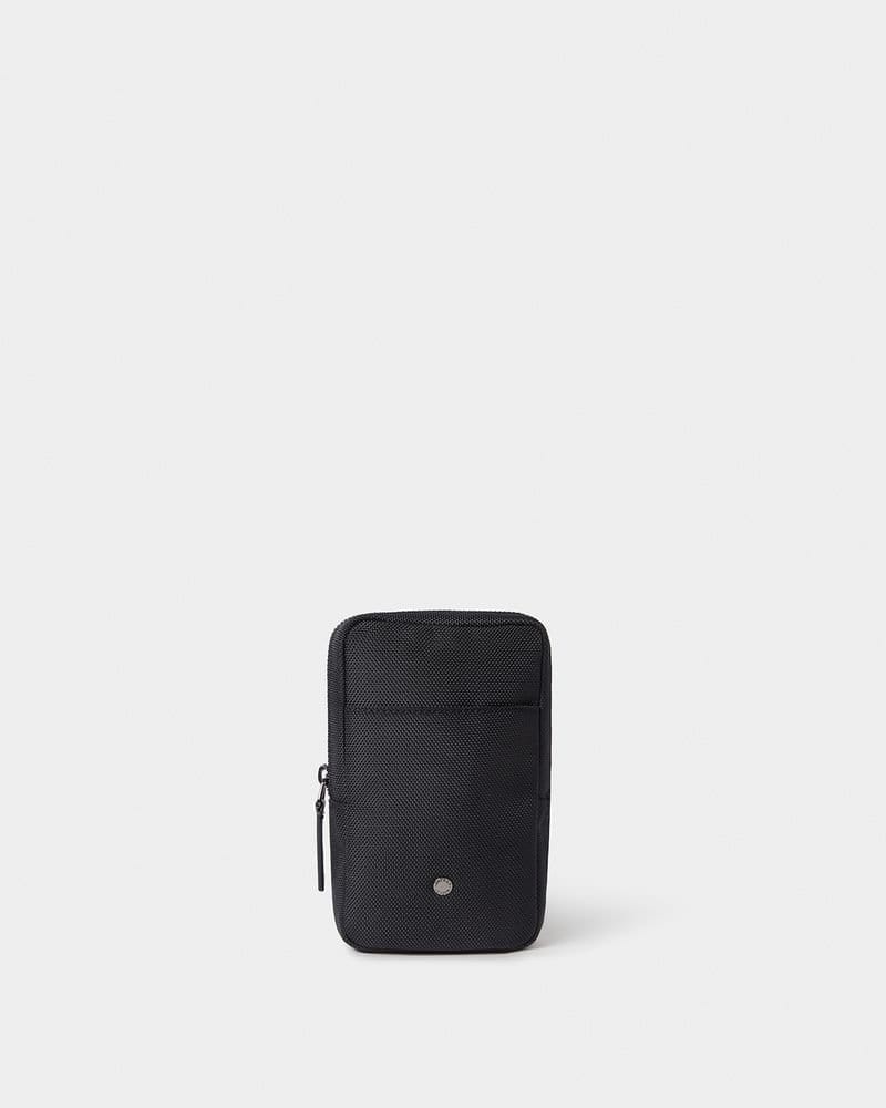 OSPREY LONDON OSPREY LONDON Men's The Ballistic Nylon Phone Bag in Black - 4