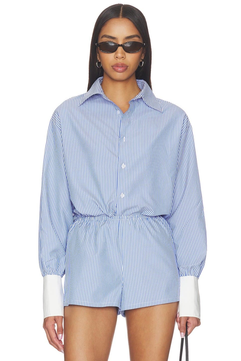 revolve Lucinda Button Down Top