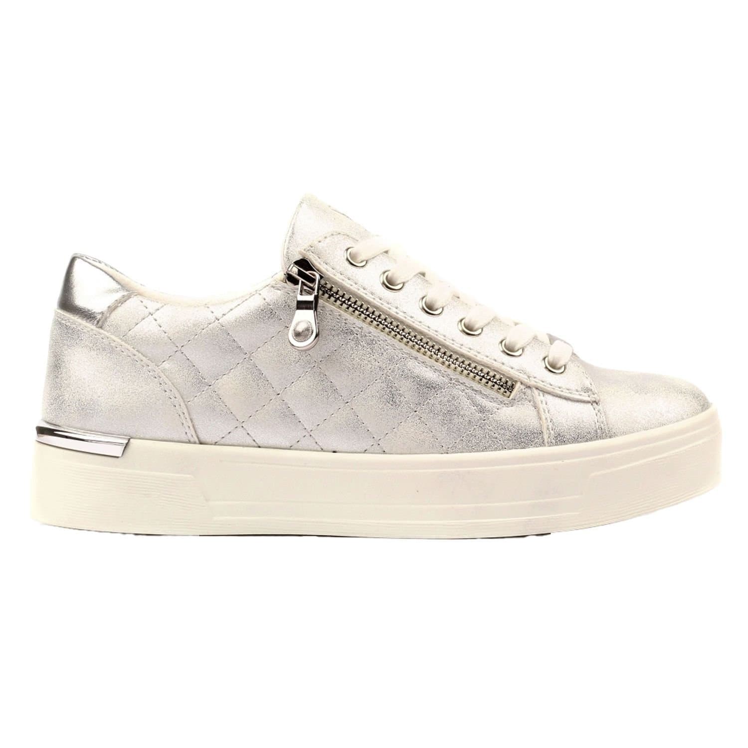 Lunar Lunar Women's Xenon Trainers in Silver