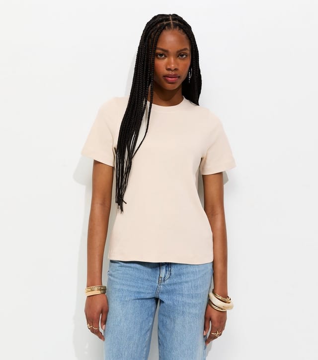 New Look Women's Premium Stone Heavyweight Cotton T-Shirt New Look - 2
