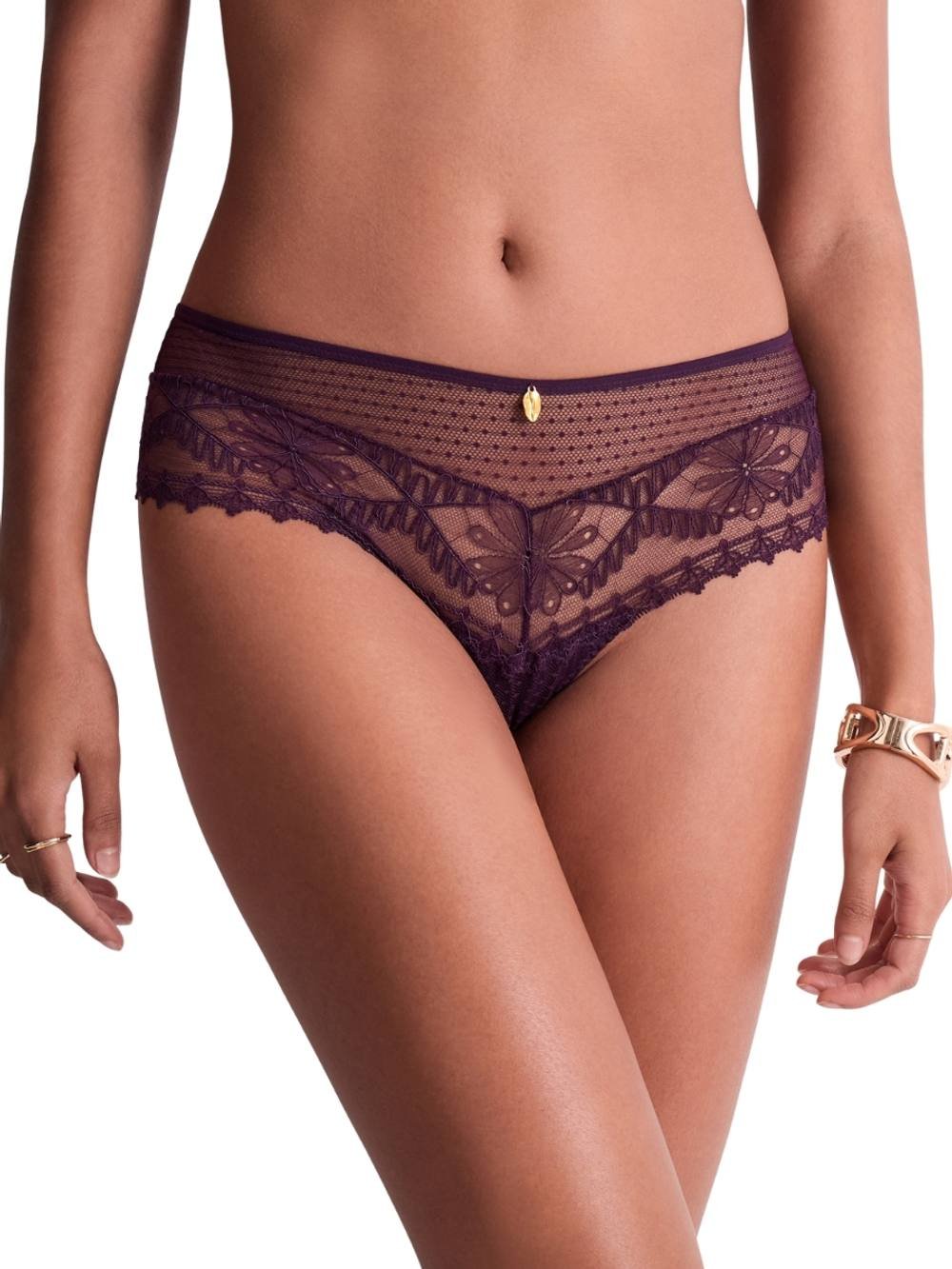 Aubade Aubade Women's Mystery Of Love Cheeky Short in Purple - 4