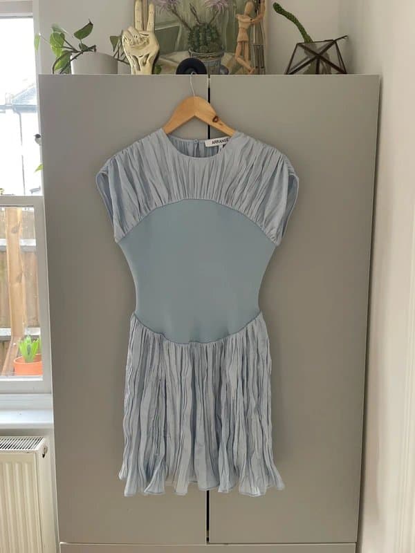 ASOS ASOS Arrange Blue Ruched Mini Dress- UK 10 Never Worn