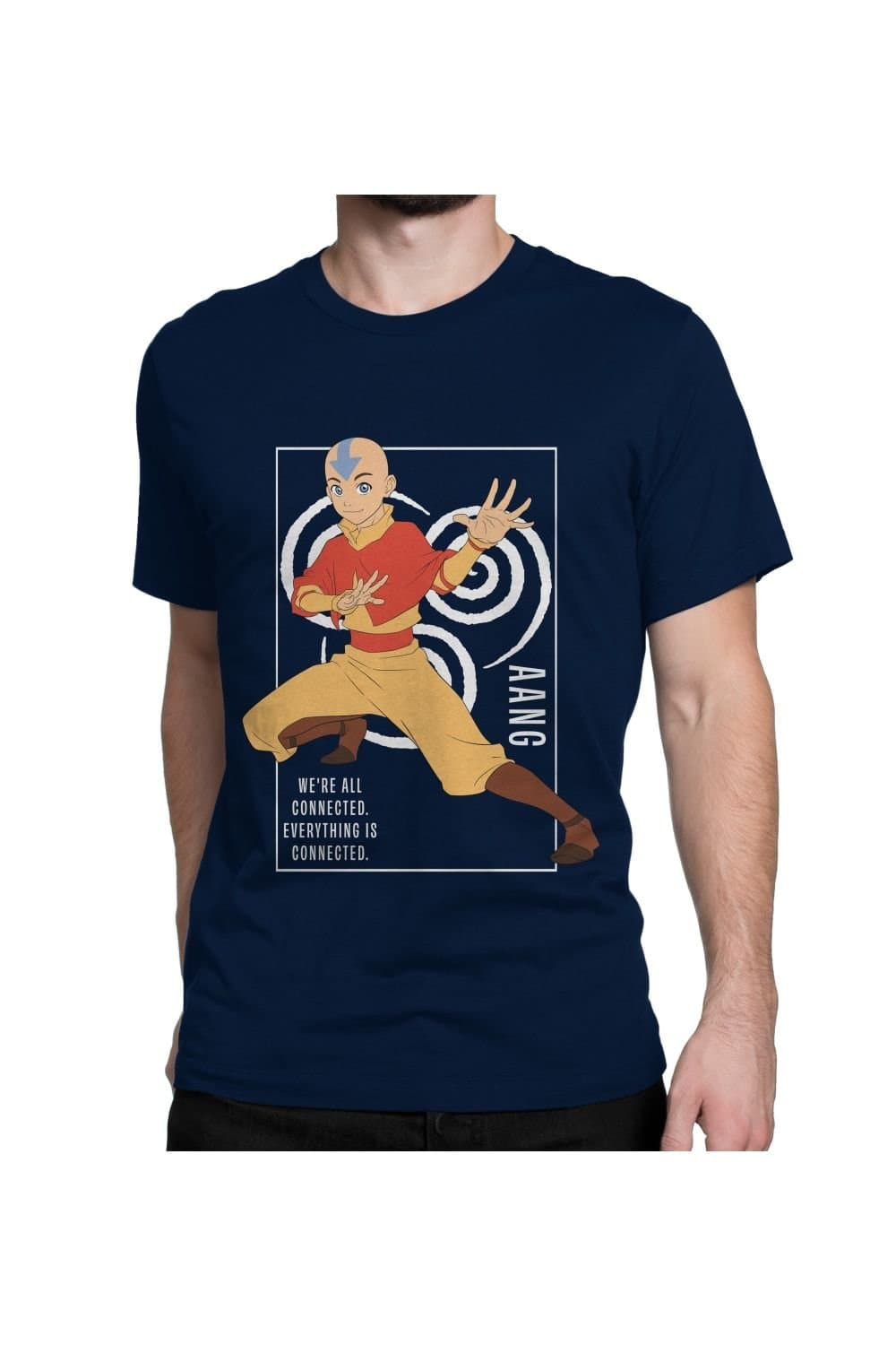 Avatar: The Last Airbender Avatar: The Last Airbender Men's Aang T-Shirt in Blue