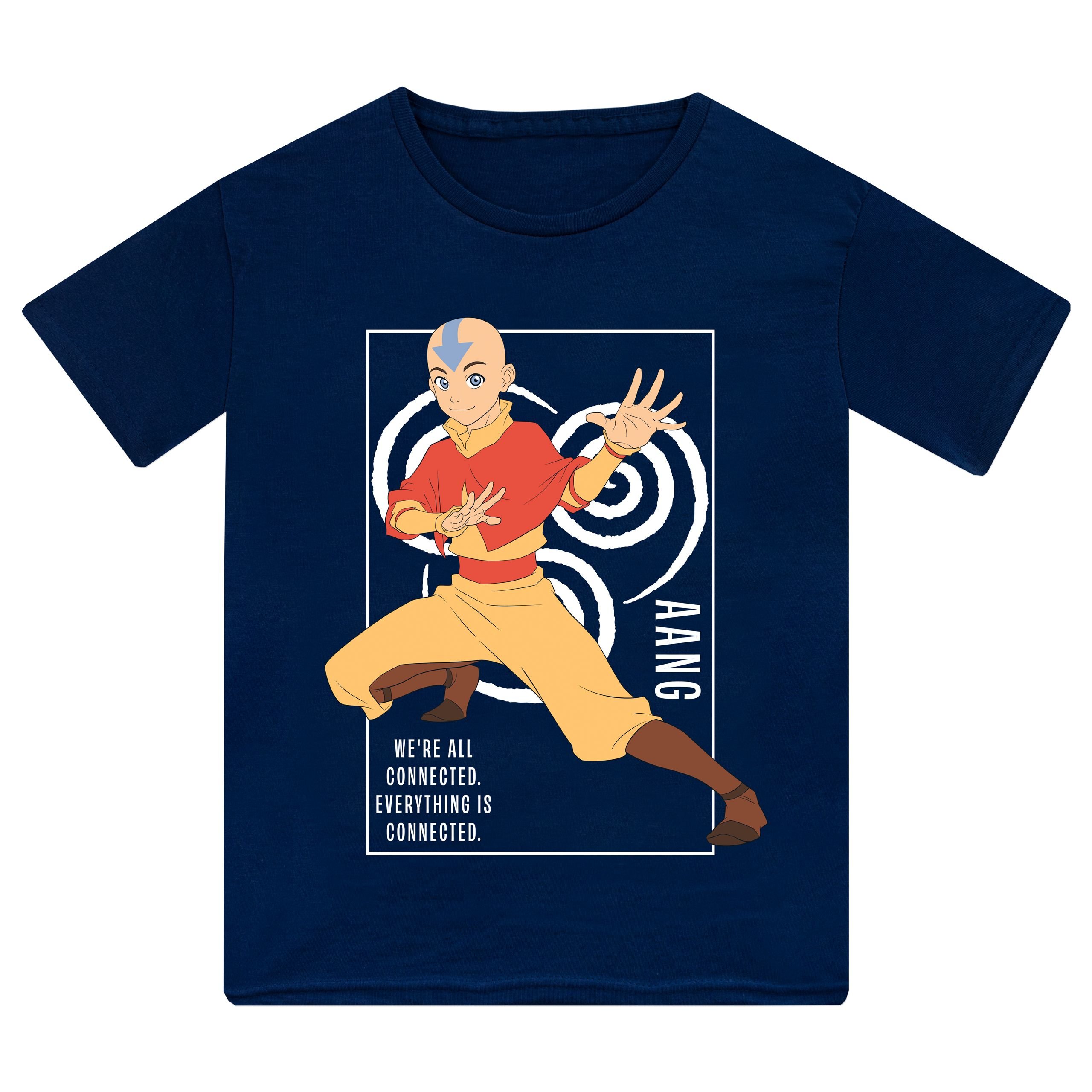 Avatar: The Last Airbender Avatar: The Last Airbender Men's Aang T-Shirt in Blue - 2