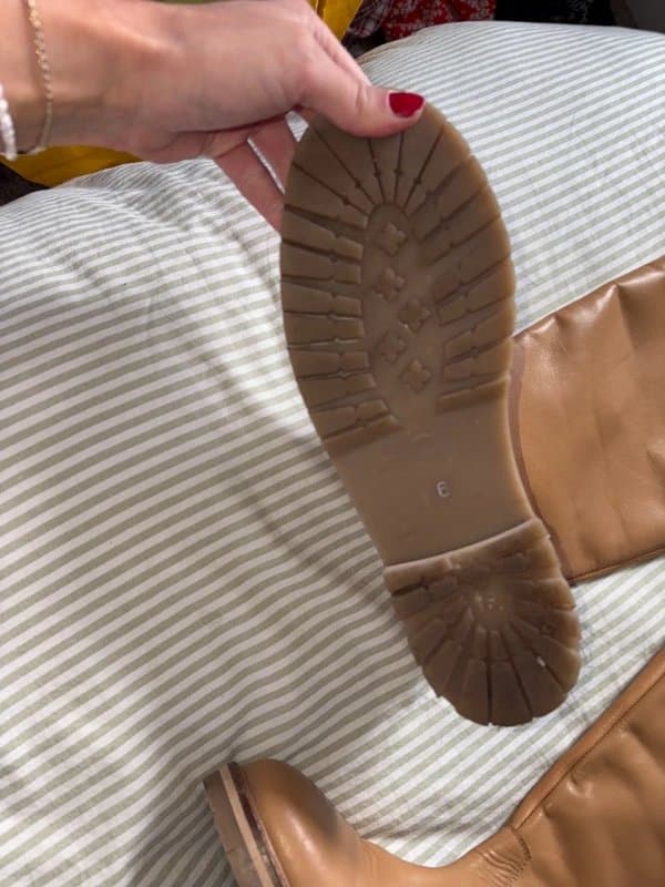 ASOS ASOS tan pull on boot size 6 women’s